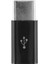 USB Dişi - Tip C Erkek Adaptörü Siyah (Yurt Dışından) 1