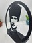 Luxury Atatürk Yuvarlak Çerçeveli Masaüstü Metal Büst -Ev / Ofis Dekoru- Hediye Biblo -18 x 18 cm 1 Adet 4