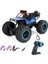 Kaya Paletli Off Road Rc Araba Uzaktan Kumanda Oyuncak Makinesi ile Radyo Kontrol Araba Üzerinde LED Işık Oyuncak Boys Için (Yurt Dışından) 2