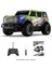 1/24 Rc Drift Off-Road Araba Yüksek Hız Göz Ştırıcı Işıklar Uzaktan Kumanda Serin Graffiti Yarış Araç 10KM/H Çocuk Oyuncakları Boy Hediye (Yurt Dışından) 1