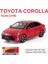 Döküm 1:32 Toyota Corolla Alaşım Araba Modeli Simülasyon Metal Araç Ses ve Işık Minyatürleri Koleksiyonu Trendy Süsler Hediyeler (Yurt Dışından) 1