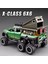 1:28 Ölçekli Unımog Karavan X-Cl 6x6 U5000 Araba Modeli Oyuncak Ses Işığı Geri Çekin Kapılar Açık Off-Road Araç Modelleri Erkek Hediye (Yurt Dışından) 2