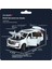 1:24 Cadillac Escalade Suv Alaşım Araba Döküm Metal Modeli Ses ve Işık Masaüstü Koleksiyonu Dekoratif Hediye Boys Ekran Süsleme (Yurt Dışından) 3