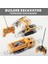 2.4g Rc Ekskavatör Çocuk Uzaktan Kumanda Model Araba Mühendisliği Damperli Kamyon Buldozer Yüksek Teknoloji Alaşım Rc Arabalar Çocuk Oyuncakları (Yurt Dışından) 4