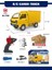 1:16 Wpl D12 Uzaktan Kumanda Elektrikli Oyuncaklar Rc Araba Wuling Hongguang Simülasyon Sürüklenme Tırmanma Kamyon LED Işık Kargo Çocuklar Için Hediye (Yurt Dışından) 1