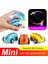 Çocuk Dekompresyon Konfor Oyuncak Hediye Mini Yüksek Hızlı Lazer Araba Cep Mini Oyuncak Araba 360-DEGREE Dönen Işık Dublör Araba (Yurt Dışından) 2