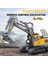Uzaktan Kumanda Ekskavatör Rc Modeli Oyuncak Arabalar Çocuk 2.4g Damperli Kamyon Alaşım Buldozer Iş Makinesi Noel Doğum Günü Hediyeleri (Yurt Dışından) 2