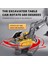 Uzaktan Kumanda Ekskavatör Rc Modeli Oyuncak Arabalar Çocuk 2.4g Damperli Kamyon Alaşım Buldozer Iş Makinesi Noel Doğum Günü Hediyeleri (Yurt Dışından) 4