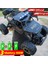 4WD Rc Araba Off Road 4x4 Uzaktan Kumanda Arabalar Radyo Buggy Kamyon Yarış Drift LED Işıkları ile Oyuncaklar Hediye Erkek Kız Çocuk Çocuk (Yurt Dışından) 3