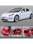 1:32 Tesla Modeli 3 Alaşım Araba Modeli Dietoy & Oyuncak Araçlar Ses Geri Çekin Araba Çocuk Hediyeler Için Çocuk Oyuncak (Yurt Dışından) 3