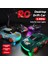 Mini 4WD Drift Araba 1:64 Yüksek Hızlı Elektrikli Rc Uzaktan Kumanda Araba Soğuk Işık Uzaktan Kumanda Araba Oyuncak Hediye (Yurt Dışından) 2
