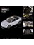 Yeni 1:24 Teslas Model Y Model 3 Şarj Yığını ile Alaşım Araba Döküm Oyuncak Araba Modeli Ses ve Işık Çocuk Koleksiyon Hediye (Yurt Dışından) 2