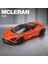 1:32 Mclaren 765LT Spor Araba Modeli Ses Işığı Çocuk Döküm Oyuncak Araçlar Erkek Araba Oyuncak Hediye Toplu Voiture Minyatür (Yurt Dışından) 1