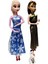 Luxury Frozen Elsa Anna 2 Li Eklemli Oyuncak Bebek 1 Adet 2