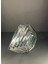 Luxury Şık ve Modern Gri Kristal Vazo | 25X9X17 cm | Dekoratif Tasarım Luckyart 1 Adet 3