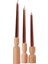 Luxury Renka Tımber 3'lü Şamdan Set Timber Trio 1 Adet 1