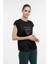 WL HAILEY 11GF18 3PR Siyah Kadın Kısa Kol T-Shirt 1