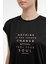 WL HAILEY 11GF18 3PR Siyah Kadın Kısa Kol T-Shirt 4