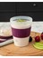 Pansy Kaşıklı Atıştırmalık Kabı 600 ml 2