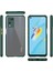 Oppo A54 4g Kılıf ​​klcr Kaff Kapak-Koyu Yeşil 4