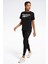 RI BL T-SHIRT Siyah Kadın Kısa Kol T-Shirt 2