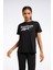 RI BL T-SHIRT Siyah Kadın Kısa Kol T-Shirt 3