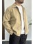 Erkek Oversize Trenç Ceket Mevsimlik Kahverengi EDW360 3