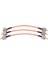 3 Adet RG142 Uhf PL259 Erkek Fiş - PL259 Erkek Fiş Sıkma Konnektörü (Yurt Dışından) 2