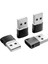 Paket USB C Dişi - USB Erkek Adaptörü, Siyah (Yurt Dışından) 1