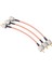 3 Adet RG142 Uhf PL259 Erkek Fiş - PL259 Erkek Fiş Sıkma Konnektörü (Yurt Dışından) 3