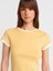 31859 Çift Görünümlü T-Shirt-Sarı 3