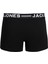 SENSE TRUNKS 3-PACK NOOS Siyah Erkek Boxer 3