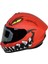 Draken Forza B5 Matt Red Full Face Motosiklet Kaskı 2