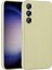 Galaxy S24 Plus Kılıf Klcr Premier Silikon Kapak-Gold 1