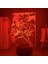 Anime Siyah Yonca Figürü 3D Çocuk Hayranları Için, Uzaktan Kumanda ile Değişen 16 Renk, Çocuk Odası Dekoru, Asta Figürü Manga Illusion LED Oyuncak Lamba Kız Erkek Noel Hediyeleri (Yurt Dışından) 4