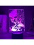 Anime Siyah Yonca Figürü 3D Çocuk Hayranları Için, Uzaktan Kumanda ile Değişen 16 Renk, Çocuk Odası Dekoru, Asta Figürü Manga Illusion LED Oyuncak Lamba Kız Erkek Noel Hediyeleri (Yurt Dışından) 1