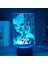 Anime Siyah Yonca Figürü 3D Çocuk Hayranları Için, Uzaktan Kumanda ile Değişen 16 Renk, Çocuk Odası Dekoru, Asta Figürü Manga Illusion LED Oyuncak Lamba Kız Erkek Noel Hediyeleri (Yurt Dışından) 4