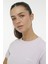 W-CT122 Basıc C Neck T-Sh Lila Kadın Kısa Kol T-Shirt 8