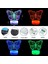 3D Kelebek Gece Işığı, Çok li 3 Parçalı Yatak Odası Akıllı Dokunmatik Uzaktan Kumanda ile Dinamik LED Görsel Lamba Değiştirme, Yürümeye Başlayan Çocuklar Erkek Kız Ev asyonu Doğ (Yurt Dışından) 2
