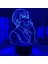 Meitantei Conan Furuya Rei Anime 3D Erkek Için 16 Renk Kız Odası Dekor Illusion LED Lamba USB Manga Meitantei Conan Furuya Rei Şekil Uygun Çocuklar Hayranlar Yılbaşı Hediyeleri (Yurt Dışından) 4
