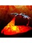 Fire Dragon Lambaları, 3D Baskılı Volcano Dragon Lambaları Ay Işığı, 1000MAH USB Şarj Edilebilir, Yatak Odası Ofis Için Masaüstü Lambası, Çocuklar Için Noel Doğum Günü Hediyeleri (Yurt Dışından) 2