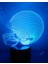 Futbol Kaskı 3D LED Illüzyon Lambası Başucu Masa Lambası, Akrilik Düz ve Abs Tabanlı 7 Renk Değiştiren Işıklar ve Ev Dekorasyonu Olarak USB Şarj Cihazı (Yurt Dışından) 3