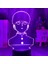 Anime Mob Psycho 100 Şekil 3D Çocuklar Hayranlar Için, Uzaktan Kumanda ile Değişen 16 Renk, Çocuk Odası Dekoru, Şekil Manga Illusion LED Oyuncak Lamba Kız Erkek Noel Hediyeleri (Yurt Dışından) 2