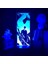 Monarchs Solo Tesviye Anime 3D Erkek Için 16 Renk Kız Odası Dekoru Illusion LED Lamba USB Manga Monarchs Solo Tesviye Figürü Uygun Çocuklar Hayranlar Yılbaşı Hediyeleri (Siyah) (Yurt Dışından) 1