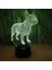 Çocuklar Yatak Odası Işığı Renkli 3D LED Ev Dekorasyonu Için 7 Renkli Işık ile Dinamik Rhino Hippo Işık Ev Dekorasyonu Için Inanılmaz Görsel Optikle (Yurt Dışından) 2