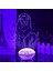 Aslan Gece 3D Illusion LED Lamba Uzaktan Kumanda ile 16 Kısılabilir Akıllı Dokunmatik 0-8 Yaşındaki Erkek Kız Çocuklar En Iyi Noel Doğum Günü si Çocuklar Ev Dekorasyonu Parti (La (Yurt Dışından) 3