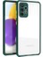 Galaxy A72 Kılıf ​​klcr Kaff Kapak-Koyu Yeşil 1
