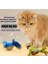 Luxury Gerçekçi Kuş Sesi ile Interaktif Peluş Kuş, Kedi Oyuncağı Tüylü Ipli Kedi Oyuncakları 1 Adet 5