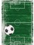 Lavin Yıkanabilir Dokuma Taban Futbol Sahası Desenli Çocuk Odası Kilimi 1