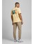 JORPOOLBOY TEE SS CREW NE Sarı Erkek Kısa Kol T-Shirt 2